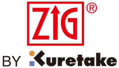Logo de ZIG par Kuretake