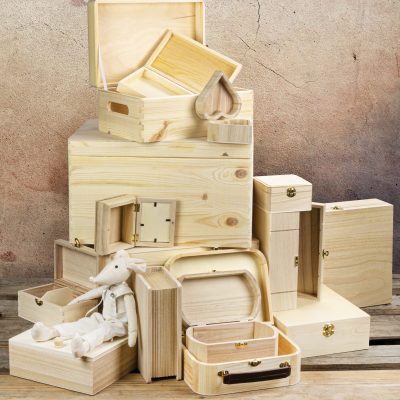 hobbyhout houten kistjes