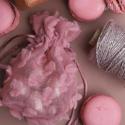 Verpackung rosa Geschenktüte vivant