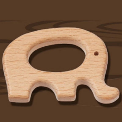 wooden figure elephant