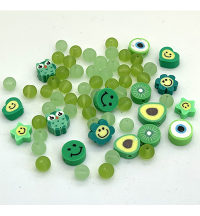 Katsuki Smileys & beads